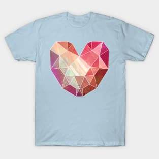 Crystal Heart (Rainbow) T-Shirt